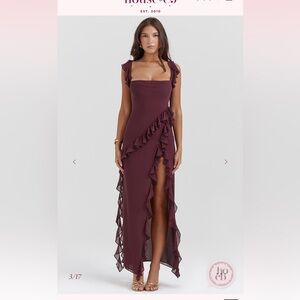House of CB Ariela Dress - Mulberry
